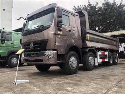 Xe ben Howo 380 Hp 4 chân thùng U